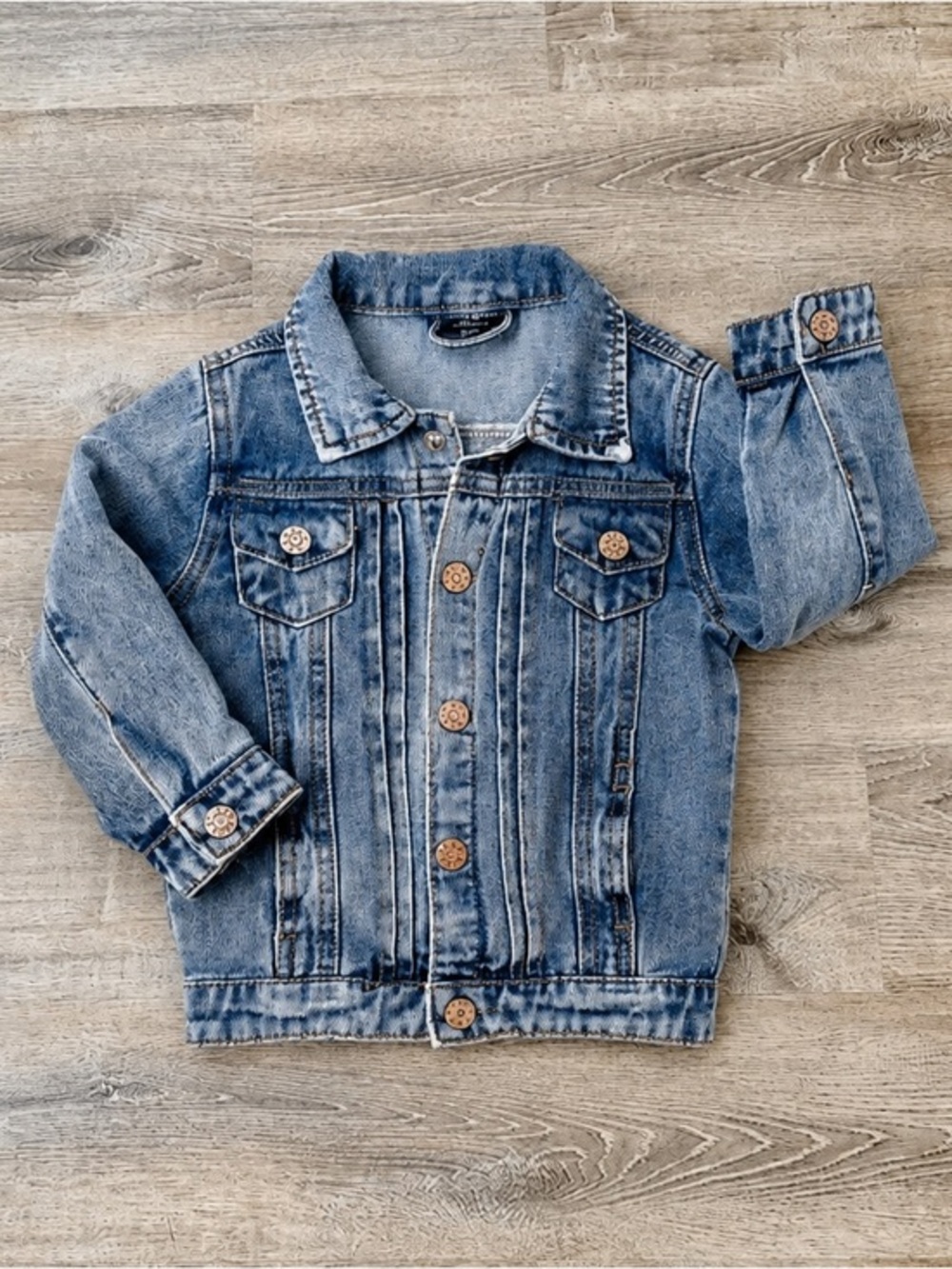 Little Bipsy Baby Denim Jacket Blue Jean Coat NWT Toddler Infant 3/6 Month